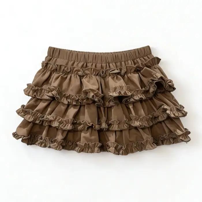 Jupe Kawaii pour femme, style Punk Vintage Y2K Années 2000, basiques, Harajuku, Princesse, Gyaru, Ro