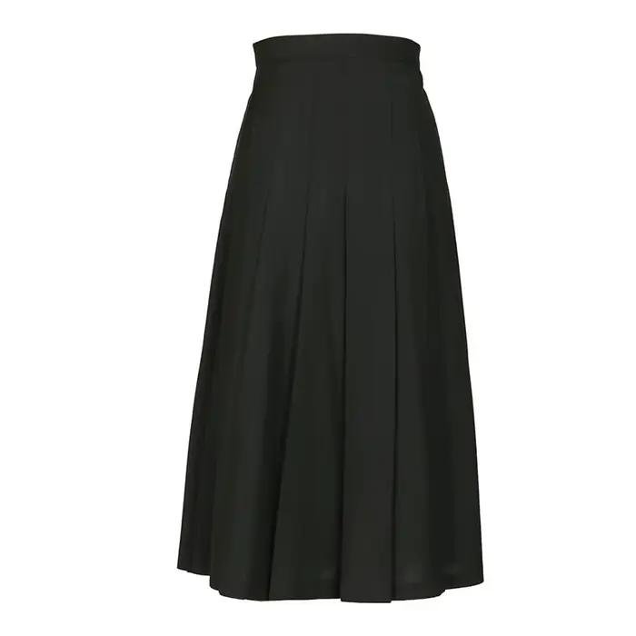 Jupe de tailleur automne pour femme, jupe plissée taille haute à la française, amincissante, tenue d