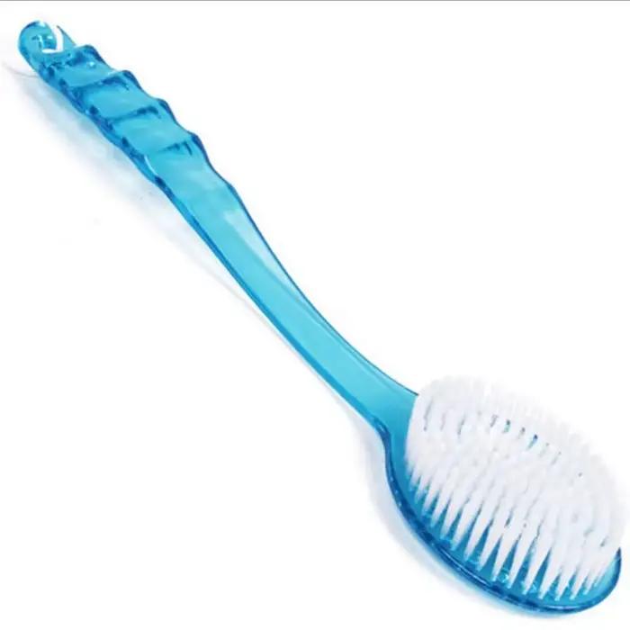 Brosse de bain à long manche, brosse de Massage et de nettoyage du dos, accessoire de salle de bain 