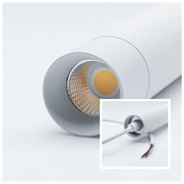 Lampe suspendue LED moderne, lampe à tube long, décoration pour îlot de cuisine, salle à manger, bou