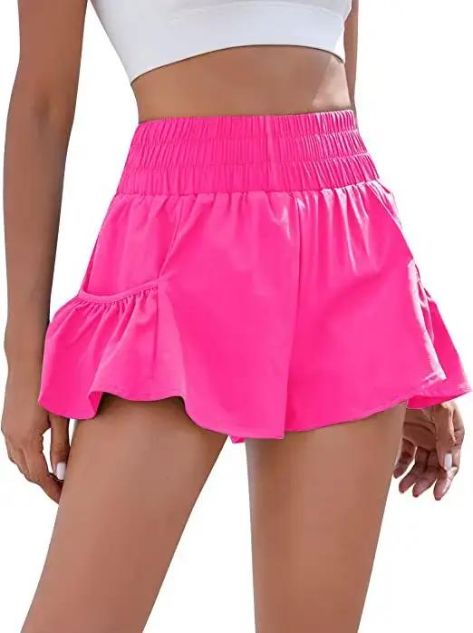 Jupe de Tennis, Yoga, athlétique, cyclisme, Shorts pour femmes, vêtements de Sport, taille haute, te