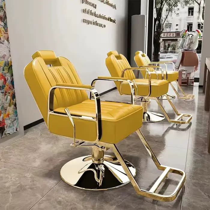 Chaise de coiffure haut de gamme, équipement de Salon de coiffure, chaise longue élévatrice, beauté 