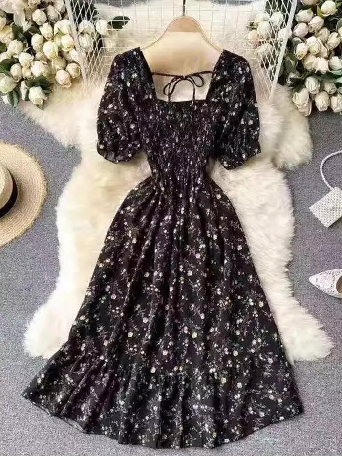 Robes plissées roses en mousseline de soie pour femmes, élégantes avec douces robes amincissantes ta
