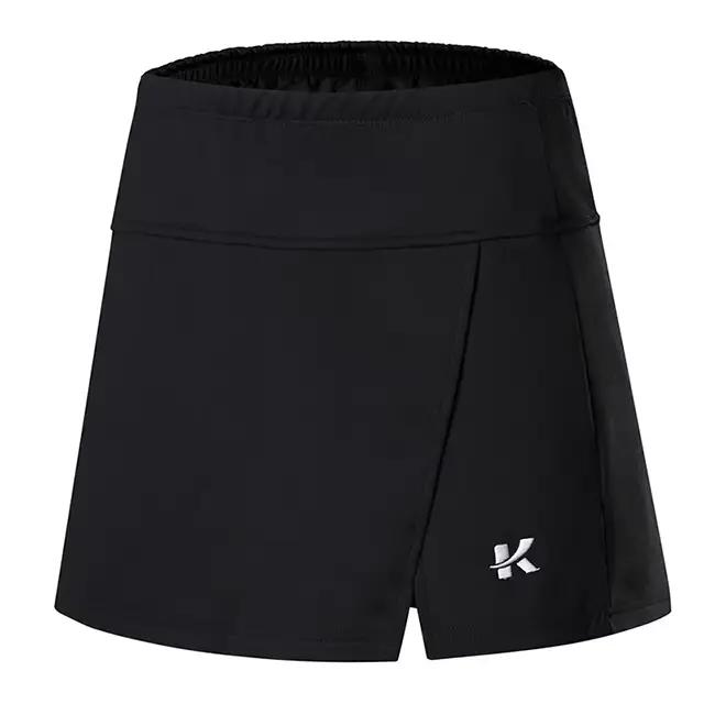 Jupe de sport d'été avec short pour femme, séchage rapide, tennis, badminton de table, anti-fuite, y