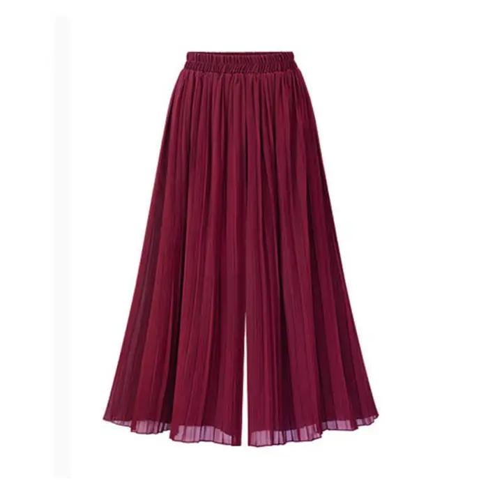 Jupe mi-longue à volants pour femmes, Vintage, grande taille, grande taille, décontractée, mode fête
