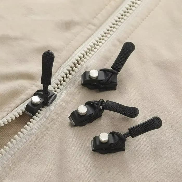 Kit de réparation de fermeture éclair durable, 3 tailles différentes, tête de fermeture éclair parfa