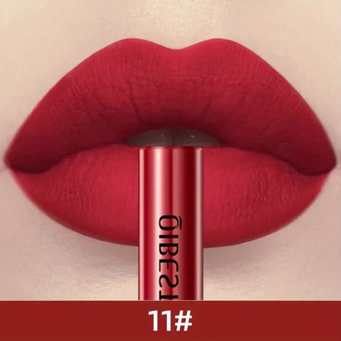 Rouge à lèvres liquide mat imperméable longue durée velours Mate nu rouge brillant à lèvres peluches
