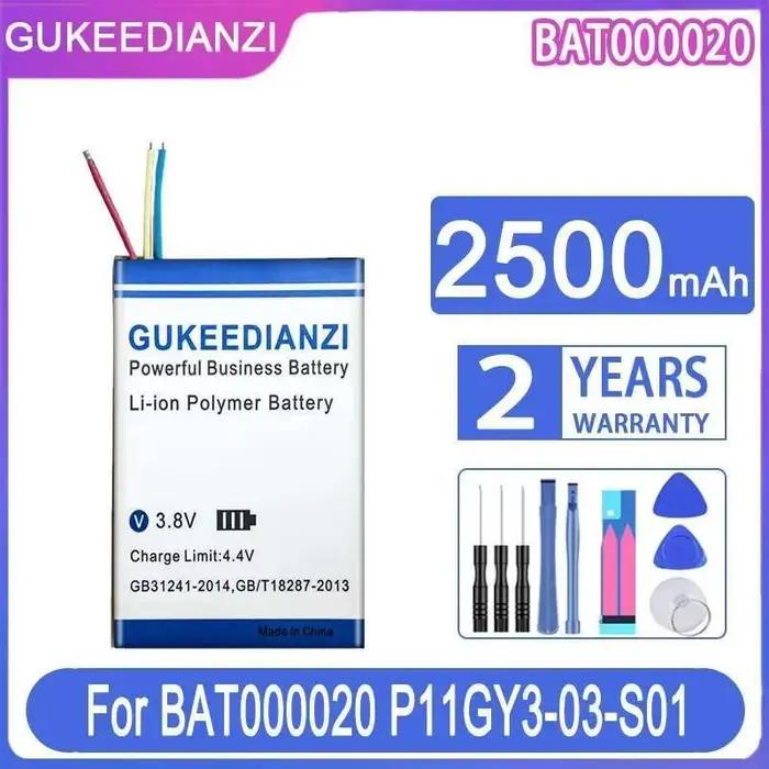 Batterie longue durée pour BAT000020 P11GY3-03-S01 2500Mah