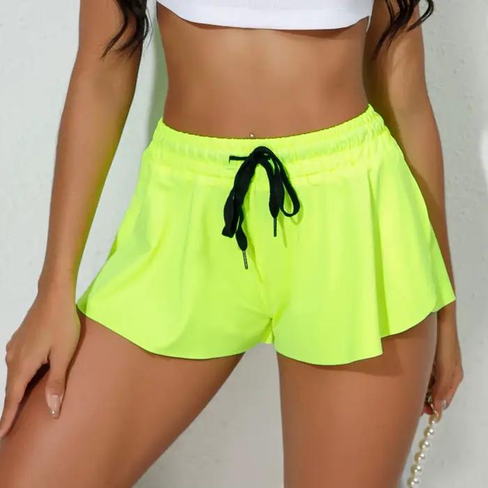 Nouvelle jupe-short de tennis taille haute pour femme 2026, séchage rapide, anti-transparence, jupe-