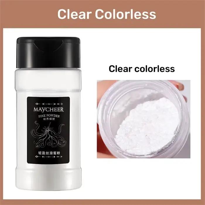 Poudre libre de grande capacité 55g, poudre de poivre naturelle durable, contrôle professionnel de l