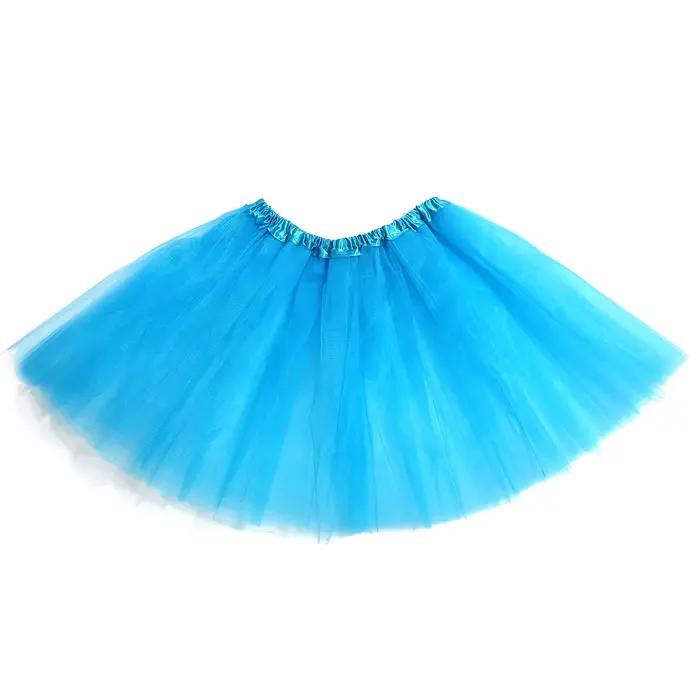 Jupe tutu en tulle pour adultes, taille élastique, parfaite pour les fêtes et le cosplay
