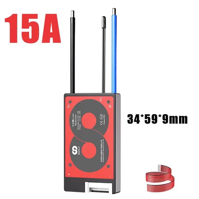 DALY batterie 4S BMS 7S 8S 10S 13S 14S 16S 17S 24S Li-Ion LiFePo4 15A 20A 40A 60A 80A 100A BMS Balan