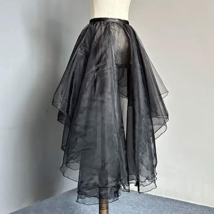 Jupes en maille pour femmes, Design à lacets, couleur unie, minimaliste, jolies filles, taille haute