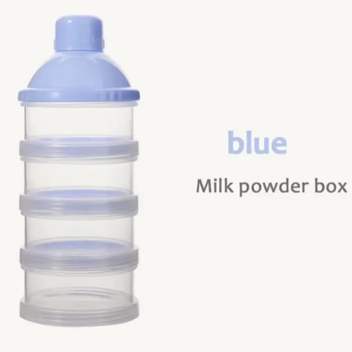 Boîte à lait en poudre pour bébé grande capacité, colorée, multicouche, boîte à compléments alimenta