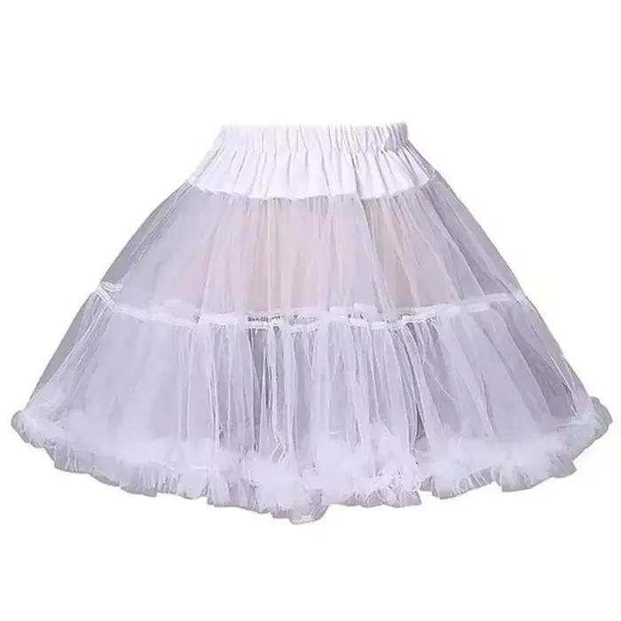 Jupes élastiques pour femmes, sous-jupes de danse de Ballet pour Costume d'halloween, Mini jupe Tutu