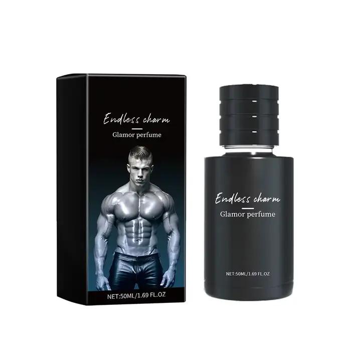Parfum aux phéromones pour homme, longue tenue, 50 ml, rehausse le charme masculin, idéal pour les r