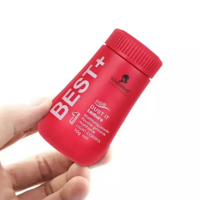 Poudre coiffante longue durée pour hommes et femmes, contrôle de l'huile, cheveux moelleux, augmenta