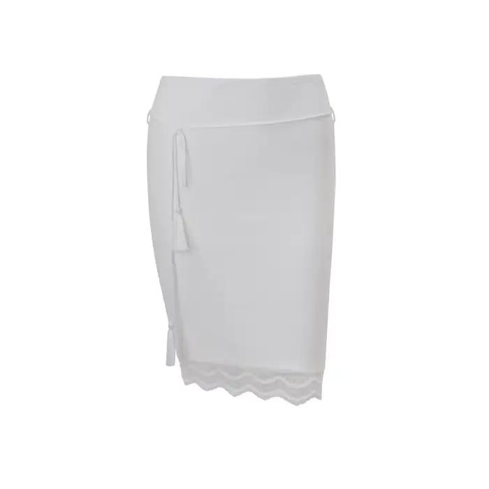 Ensemble jupe et haut pour femme, haut court corset sans manches à col en V avec dentelle, mini-jupe