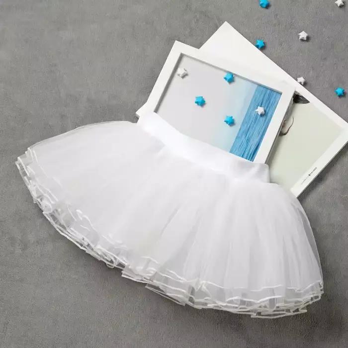 Jupe de danse en gaze, jupe de ballet en 5 couleurs, jupe transparente en fil doux et moelleux, jupe