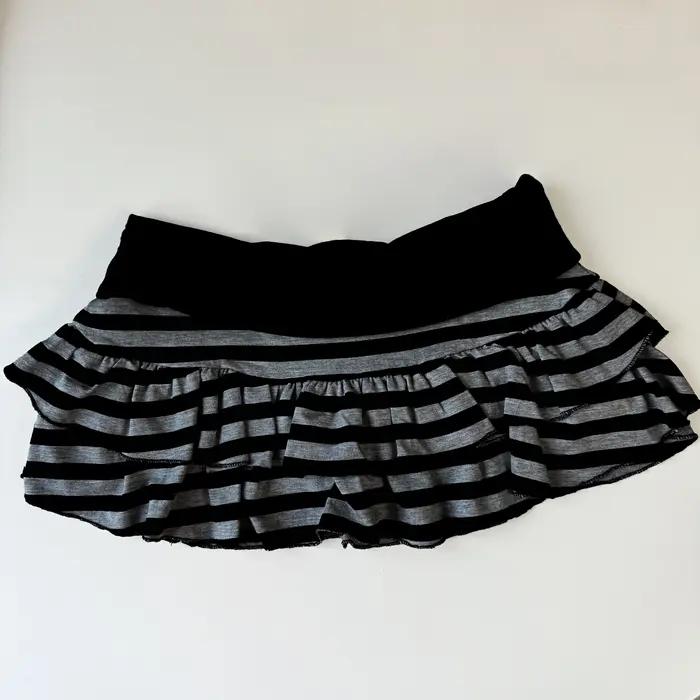 Jupes pour femmes, style streetwear rétro, polyvalentes, classiques, mini-jupes rayées, jupes pour f