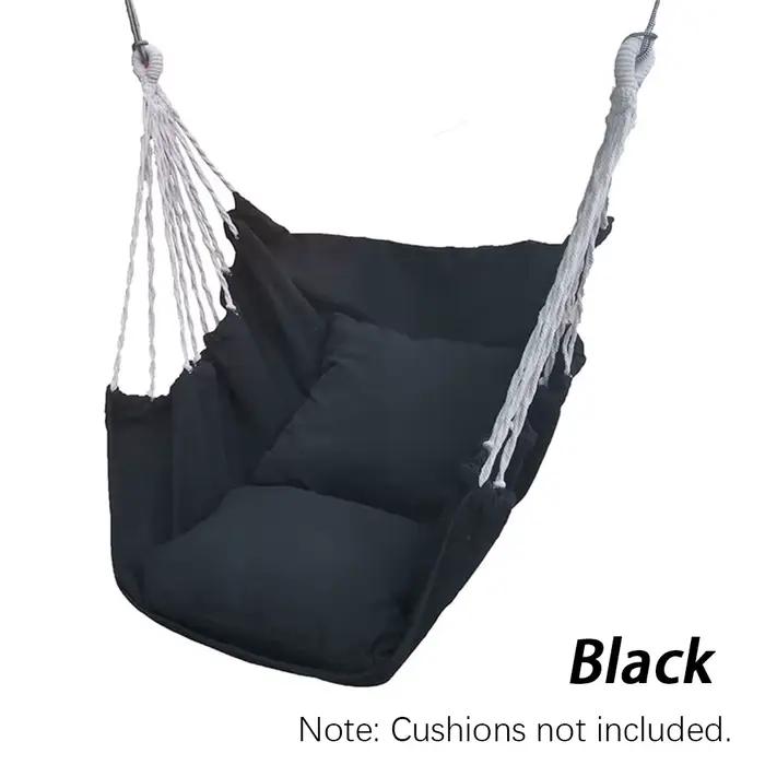 Hamac de camping extérieur portable, balançoire en toile, chaises à bascule paresseuses pour jardin,