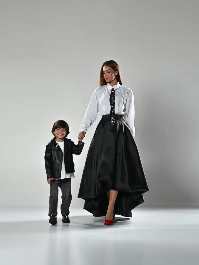 Jupes longues asymétriques noires élégantes pour femmes, avec fermeture éclair, ceinture, jupes de s