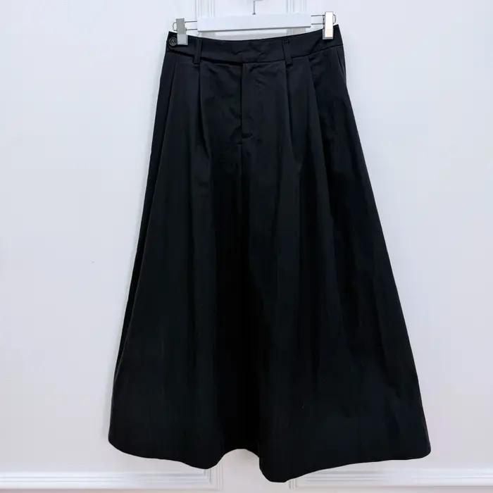 Jupe décontractée en coton coupe trapèze pour femme, nouvelle collection été 26