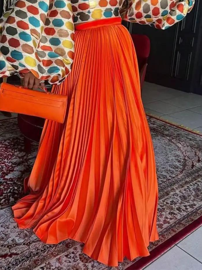Femmes jupes plissées à lacets taille une ligne élégante à la mode Occasion formelle bureau dame mod