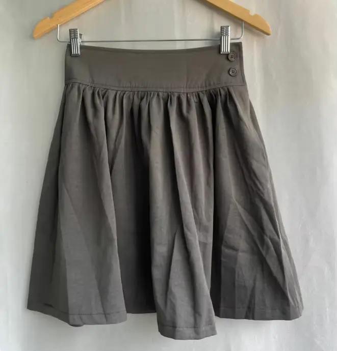 2025 Faldas Mujer De Moda Jupe Vintage pour femmes coréen Saia taille haute ample Jupe couleur unie 