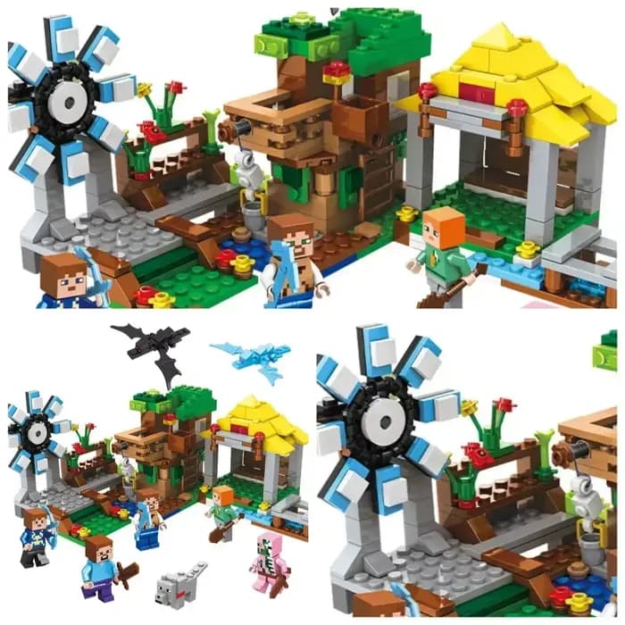 Game World The Sea Ocean Monument Elder Guardian, blocs de construction sous-marins, jouets pour enf