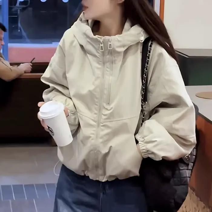Veste courte rembourrée à capuche pour femme, nouvelle veste décontractée rembourrée en coton, vêtem