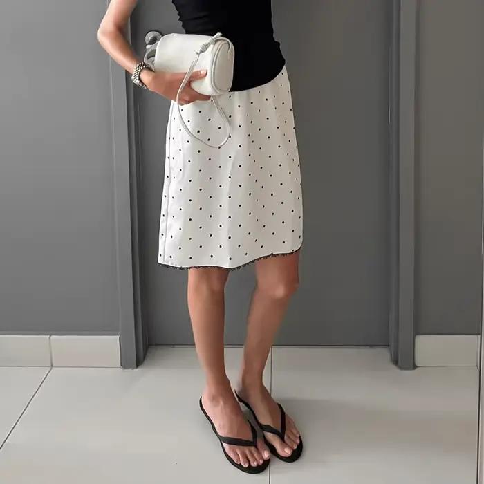 Jupe à pois pour femme Printemps/Été 2026