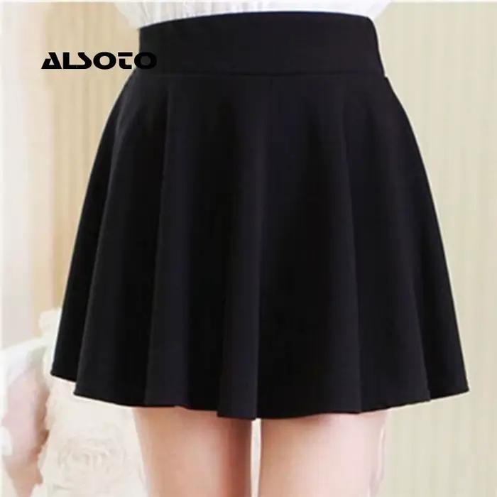 ALSOTO 2024 hiver et été Style marque femmes jupe élastique Faldas dames jupe Midi Sexy fille Mini j