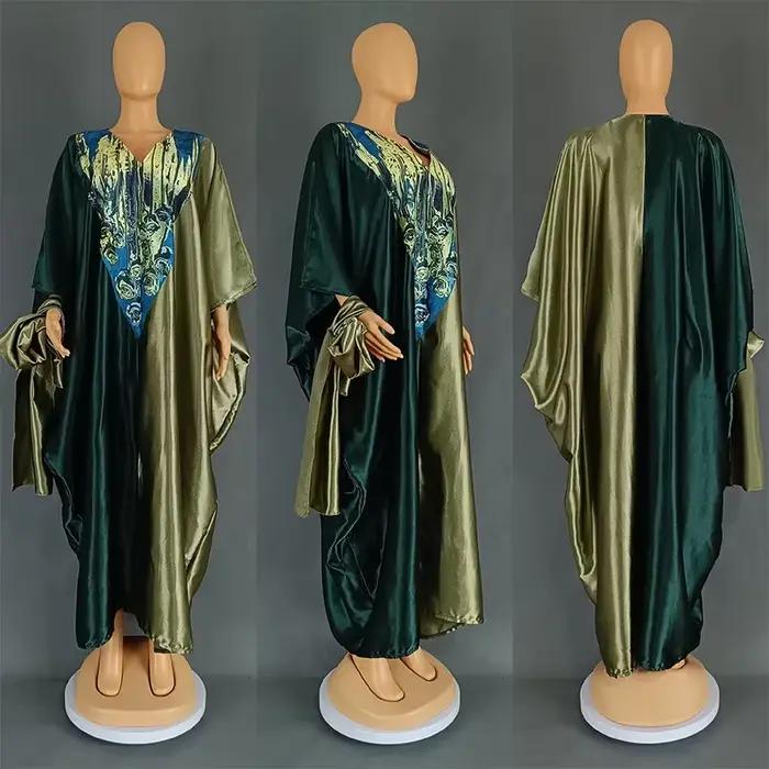 Robes longues de style ethnique africain pour femmes 2026, imprimées traditionnelles, patchwork, aba