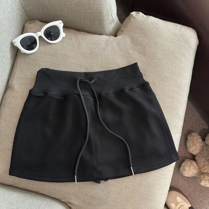 Mini-jupe streetwear pour femmes, mode Harajuku, jupes patchwork, été, femmes coréennes, taille haut