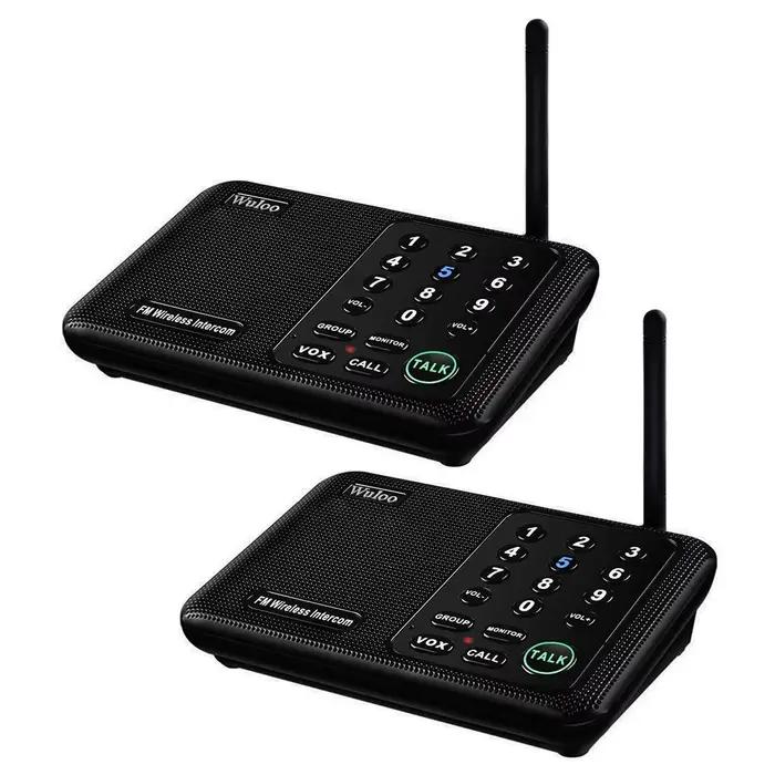 Système d'interphone sans fil longue portée Wuloo 1 Mile pour la maison, les bureaux et les entrepri