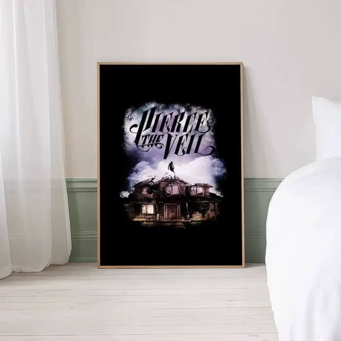 Affiches de film classique P-pierce The-Veil Band, autocollants de décoration Vintage pour salle, Ba