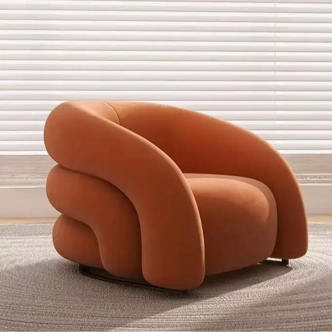 Fauteuil à bascule moderne et léger pour salon, balcon, chaise de loisirs, meuble de maison