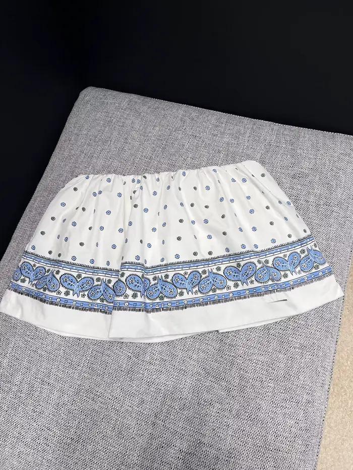 Nouvelle jupe trapèze taille haute d'été pour femme, coupe ajustée, polyvalente, plissée vintage, mi