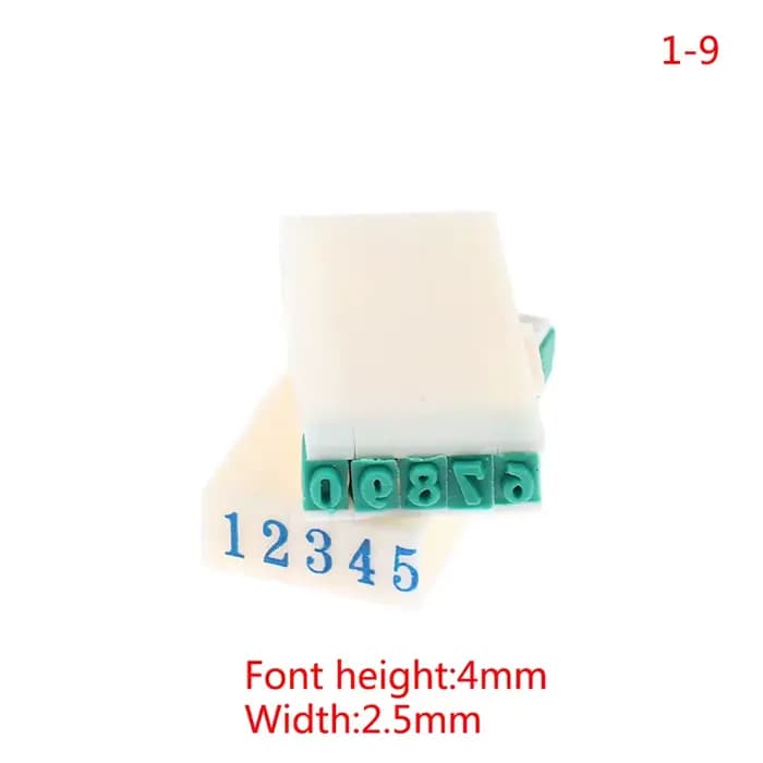 Sceau symbole numérique lettres de A à Z 1-9, sceau de bureau pour Scrapbooking