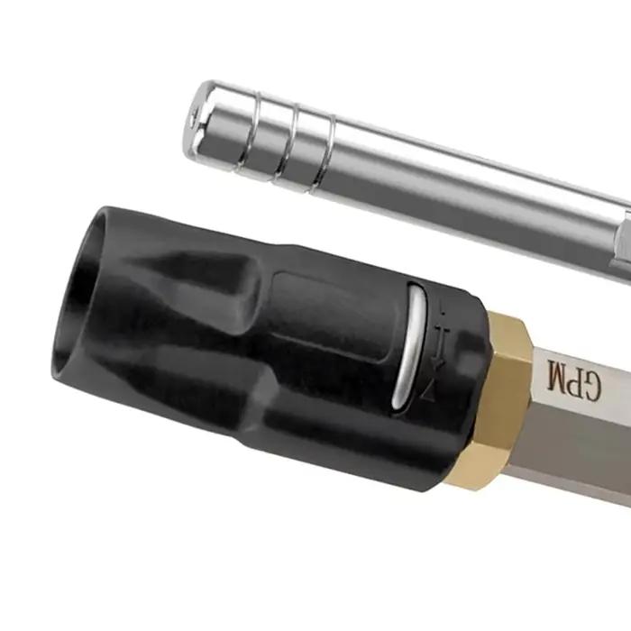 A69einjection pointe M5 buse torsadée buse de savon longue portée laveuses à pression buse de savon 