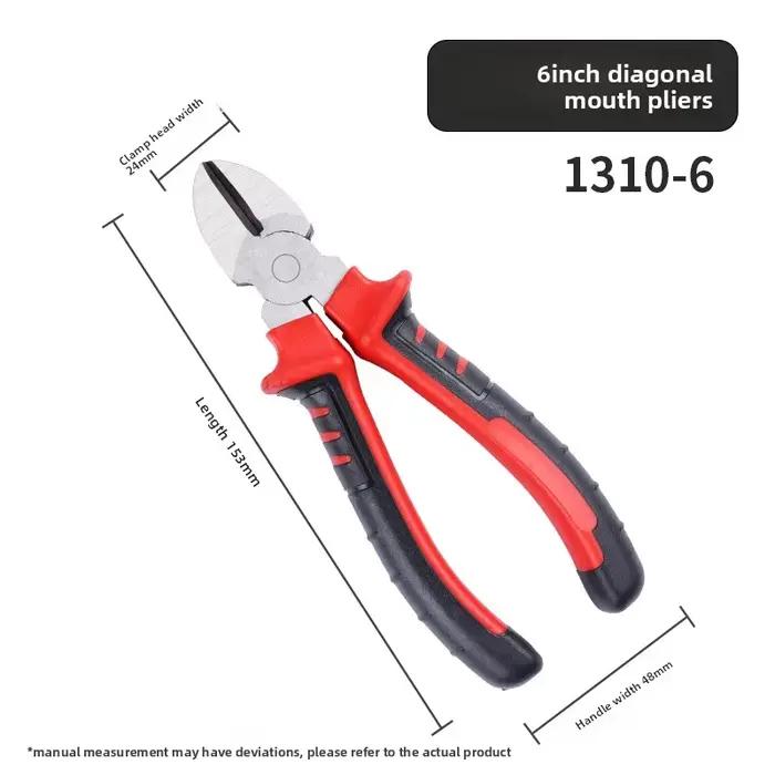 Pince à fil électrique, outil multifonction tranchant à grande ouverture pour couper, torsion, préhe