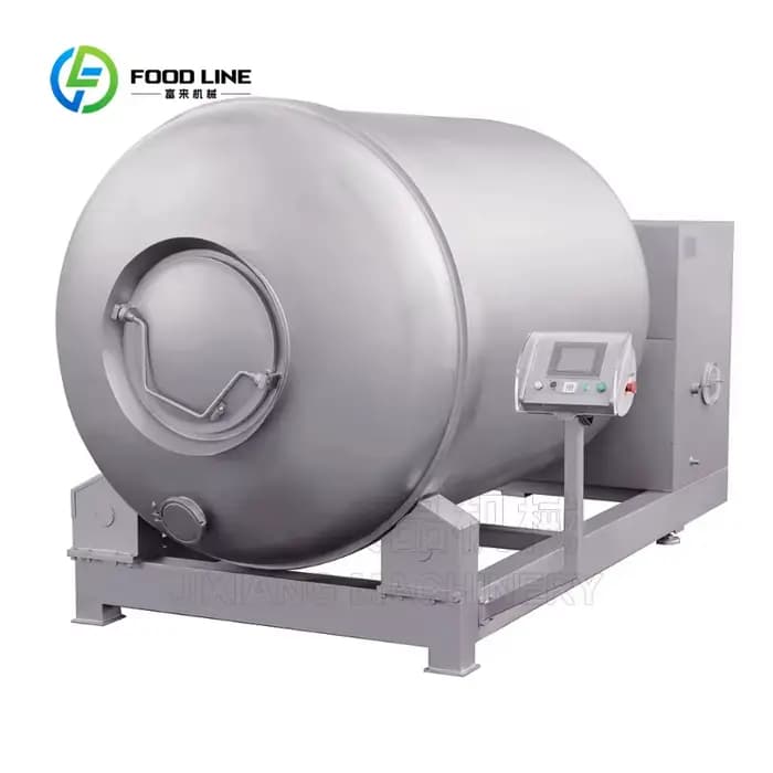 Tumbler de marination sous vide pour viande, marinade au sel pour bœuf, 500L 600L, équipement de tra