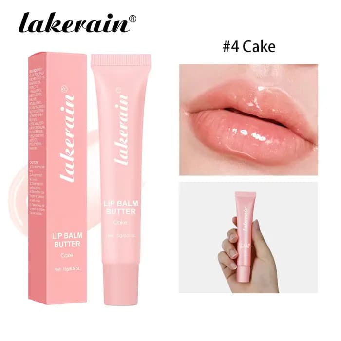 Baume à lèvres au beurre longue durée nourrit hydrate apaise les lèvres gelée brillant à lèvres huil