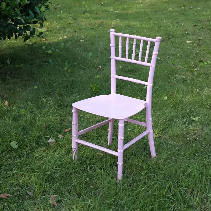 10 pièces extérieur blanc enfants jardin Banquet de mariage Mini enfants Chiavari Tiffany chaises de