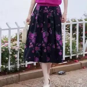 Jupe à la mode pour femmes, polyvalente, nouveau style d'été, jupe imprimée élégante