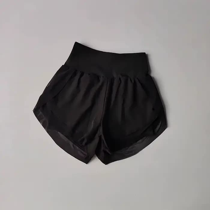 Shorts de sport d'été pour femmes, shorts de yoga fitness, séchage rapide, 2 en 1, pour le tennis, e