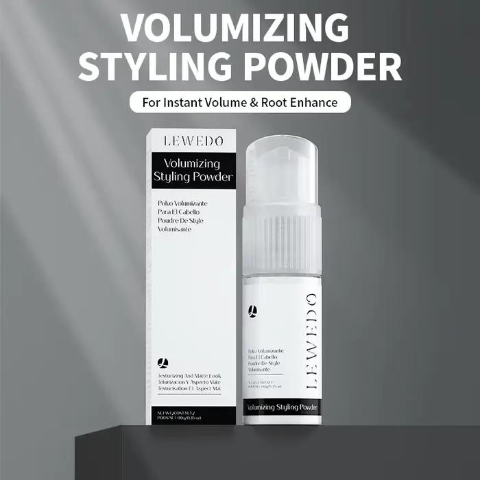 Poudre Coiffante Lewedo pour Cheveux Fins – Spray Matifiant Volumisant – Poudre Coiffante Longue Dur