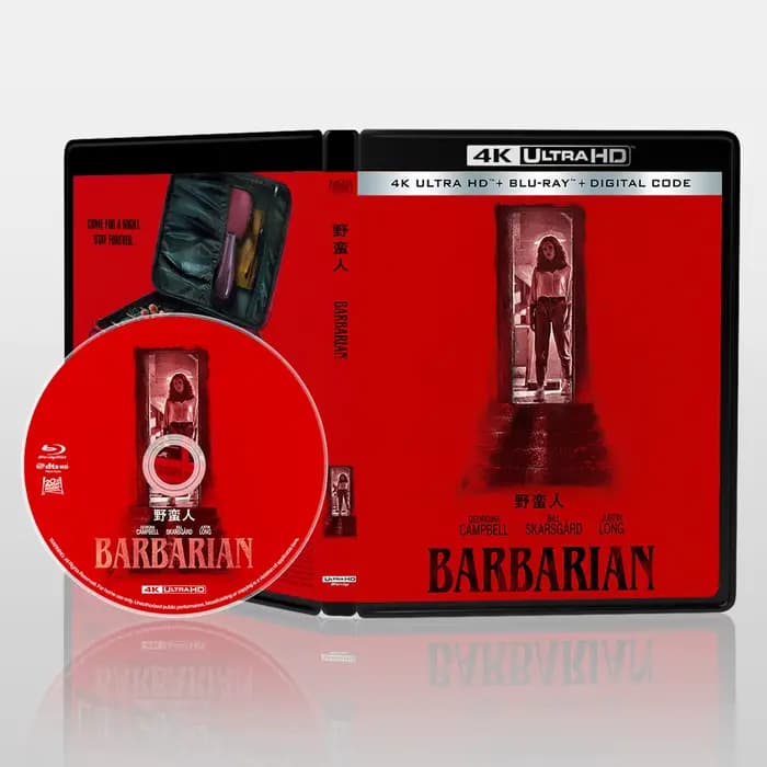 Barbarian (2022) Disque Blu-ray 4K UHD HDR