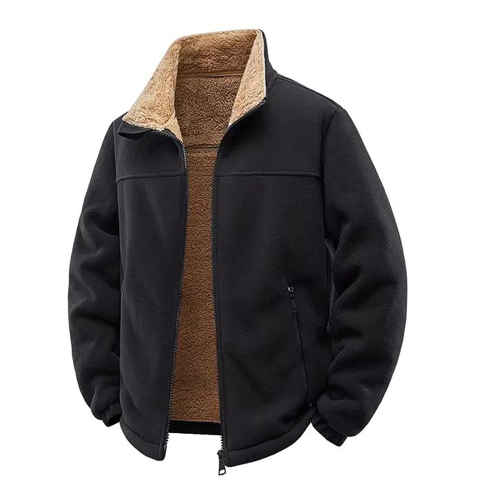 2025 nouvelle veste polaire de chasse d'hiver hommes chaud polaire veste à capuche extérieure multi-